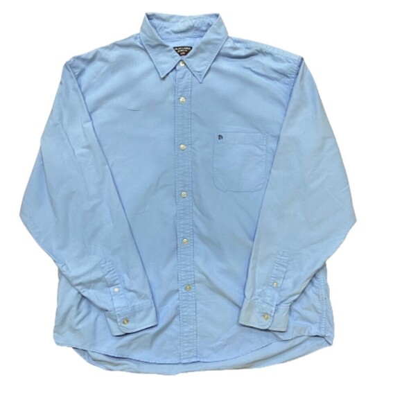 Polo Jeans Company Vintage Blue Button Down Shirt Men's Size 2XL - Picture 8 of 8